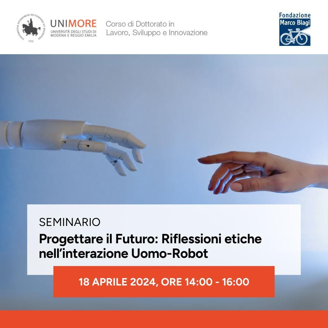 Dr. Tiziana C. Callari presents to the ‘Designing the Future: Ethical Reflections in Human-Robot Interaction’ Seminar in Modena